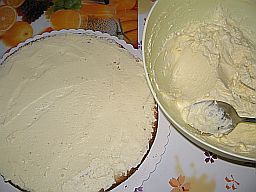 Creme verteilen